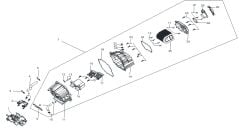 VOGE 500 AC HAVA FİLTRESİ SÜNGERİ