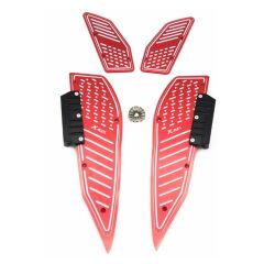 YAMAHA XMAX 2018 - 2023 UYUMLU AYAK BASAMAK KIRMIZI