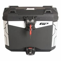 GP Kompozit Universal 33 lt Plastik Motosiklet Çantası Siyah