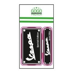 WESPA KARE 2 Li SIYAH DAMLA STICKER