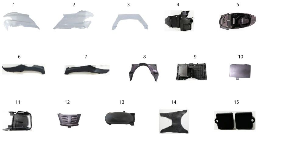 YUKİ ACTİVE 125 ARKA ÇAMURLUK