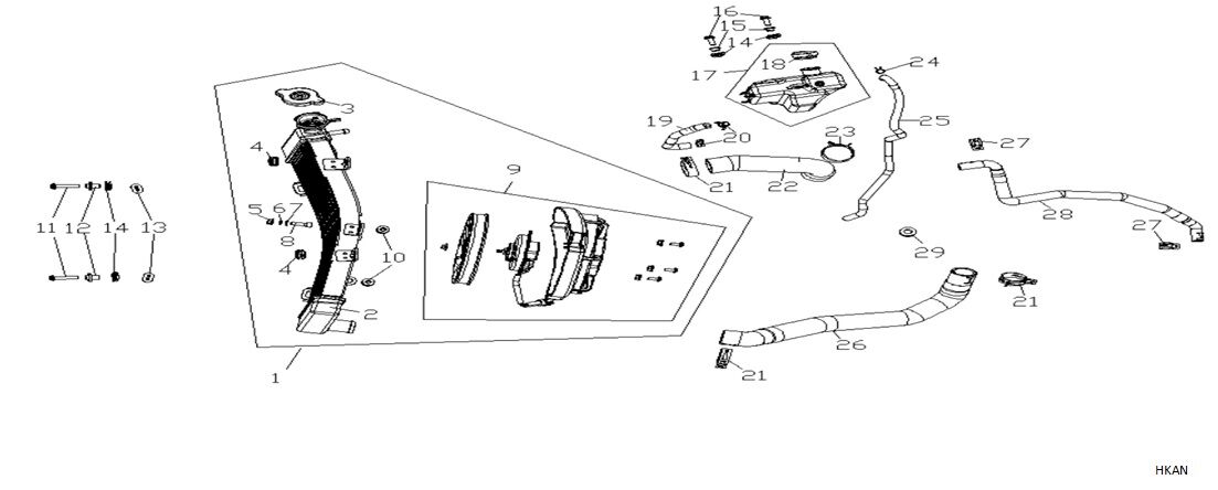 VOGE D900DSX SU TANKI