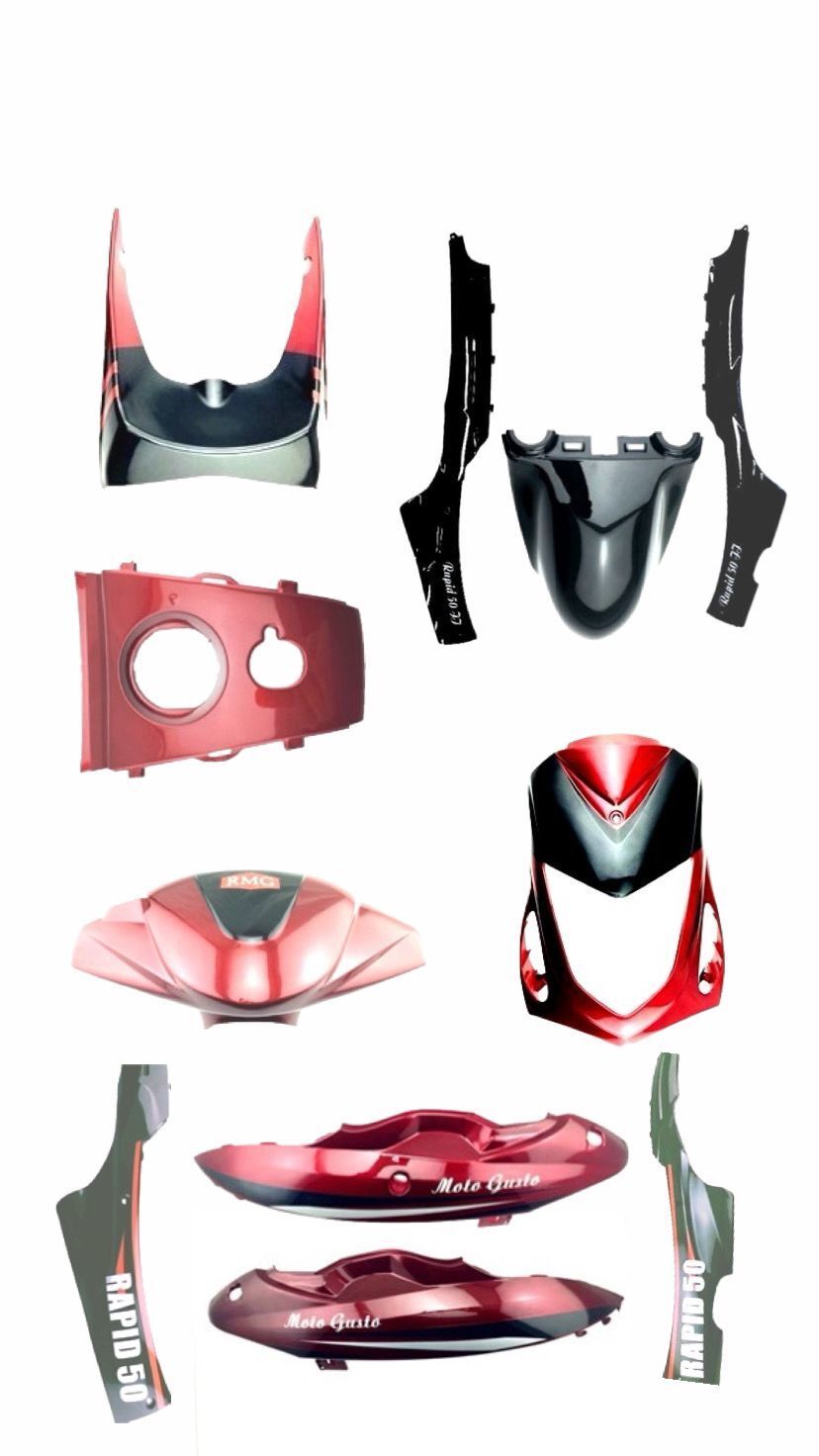 RAPİD KIRMIZI KAPORTA SETİ (11 PARÇA)