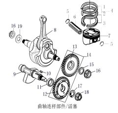YUKİ GP-1 TARO 250R PİSTON