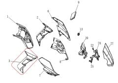 REGAL RAPTOR Xsuv 250 Ön Z Grenaj Sağ Mat Mavi