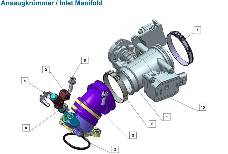 VOGE SR4 MAXİ 350 GAZ KELEBEK APARATI