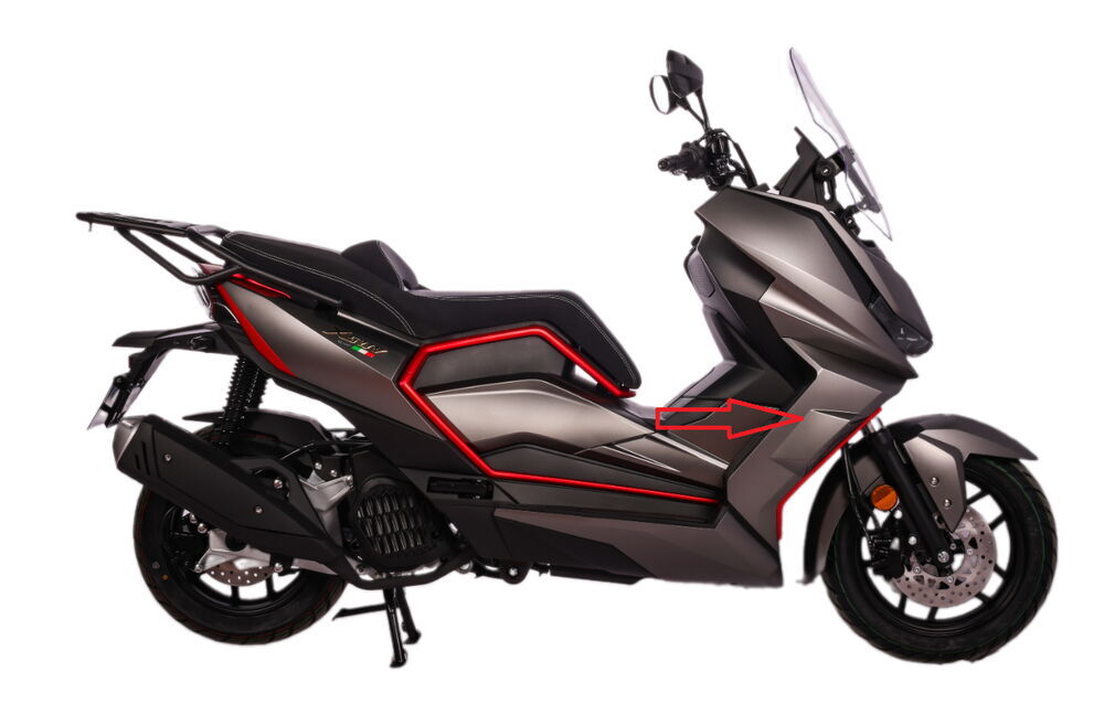REGAL RAPTOR Xsuv 250 Ön Z Grenaj Sağ Mat Gri