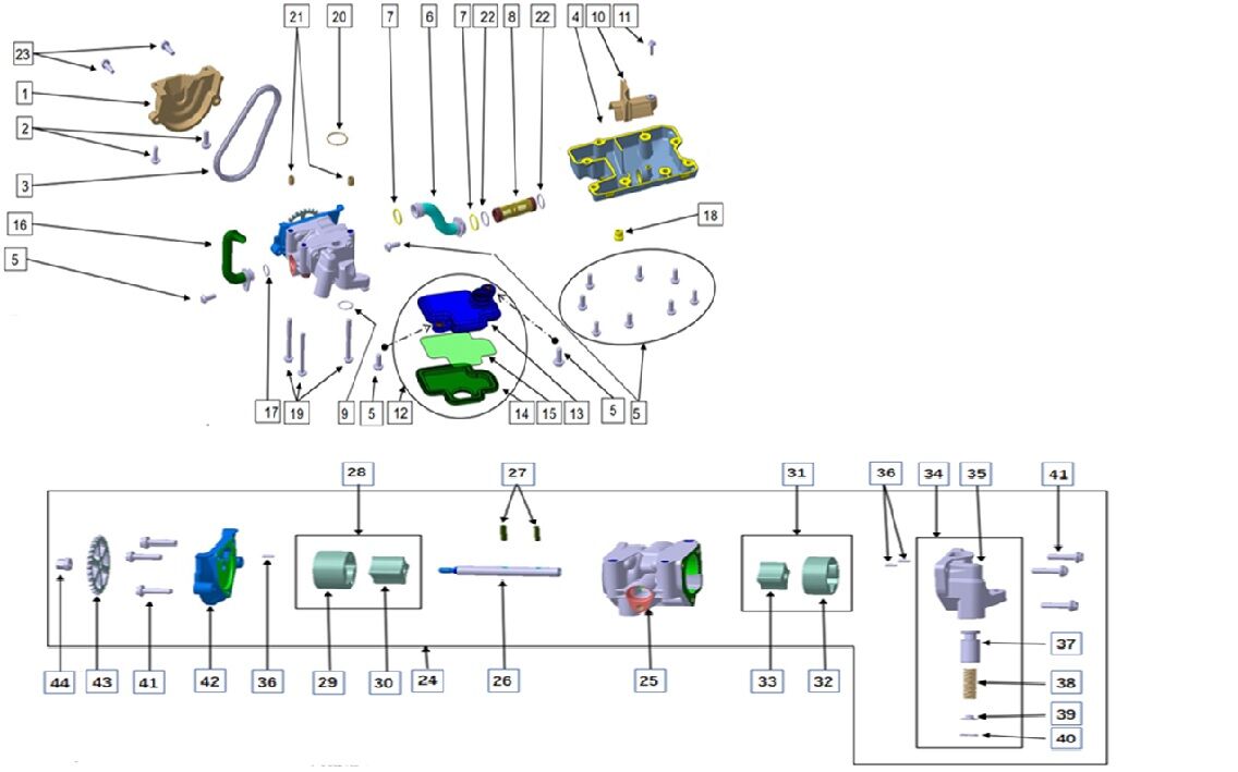 VOGE 900DSX YAĞ POMPA HORTUMU