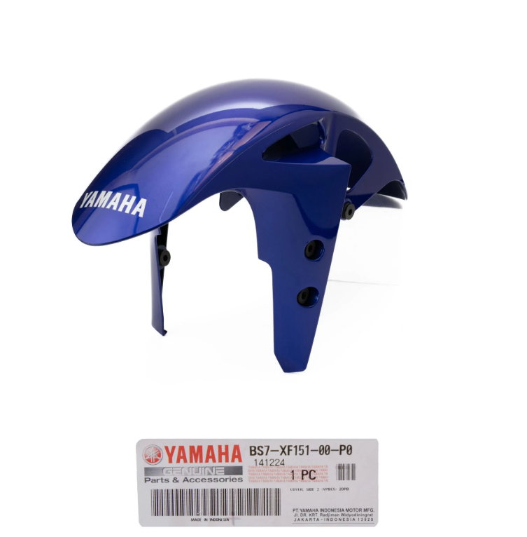 Yamaha R25 Mt25 Ön Çamurluk Parlak Mavi 2019-2024