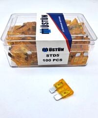 KYMCO XCITING 250 BIÇAK SİGORTA 5 AMPER(1 KUTU = 100 ADET)