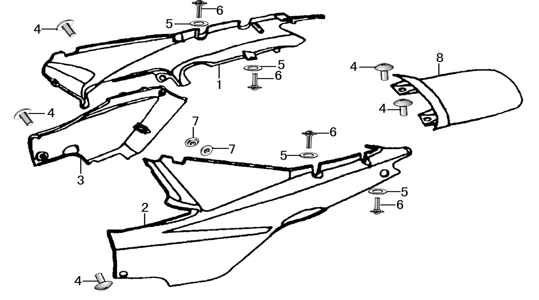 YUKİ GUSTO SELE ALTI GRENAJI SAĞ BEYAZ