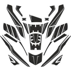 HONDA PCX 2025 UYUMLU TANK PAD SET 004