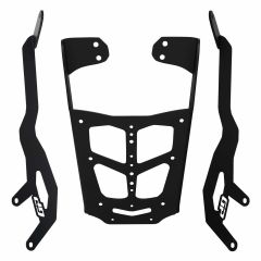 GP Kompozit Bajaj Pulsar NS 200 2011-2024 Uyumlu Arka Çanta Demiri Siyah