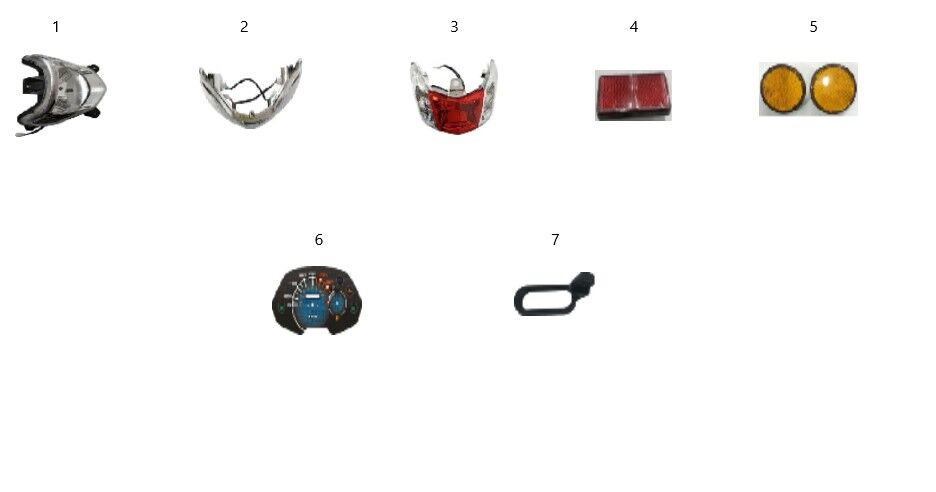 YUKİ ACTİVE 125 ARKA REFLEKTÖR