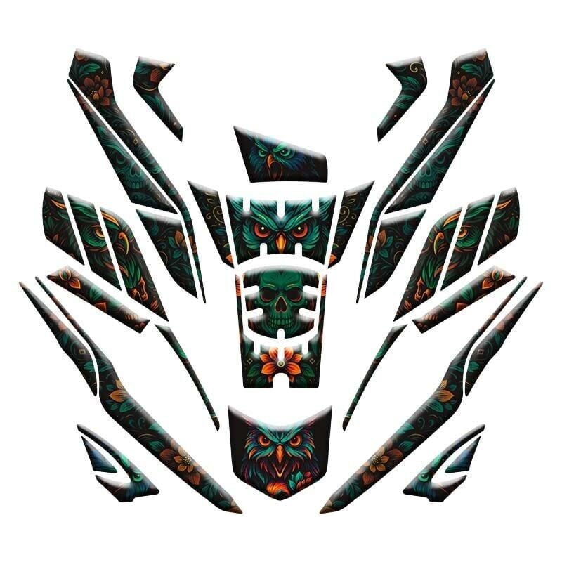 HONDA PCX 2025 UYUMLU TANK PAD SET 008