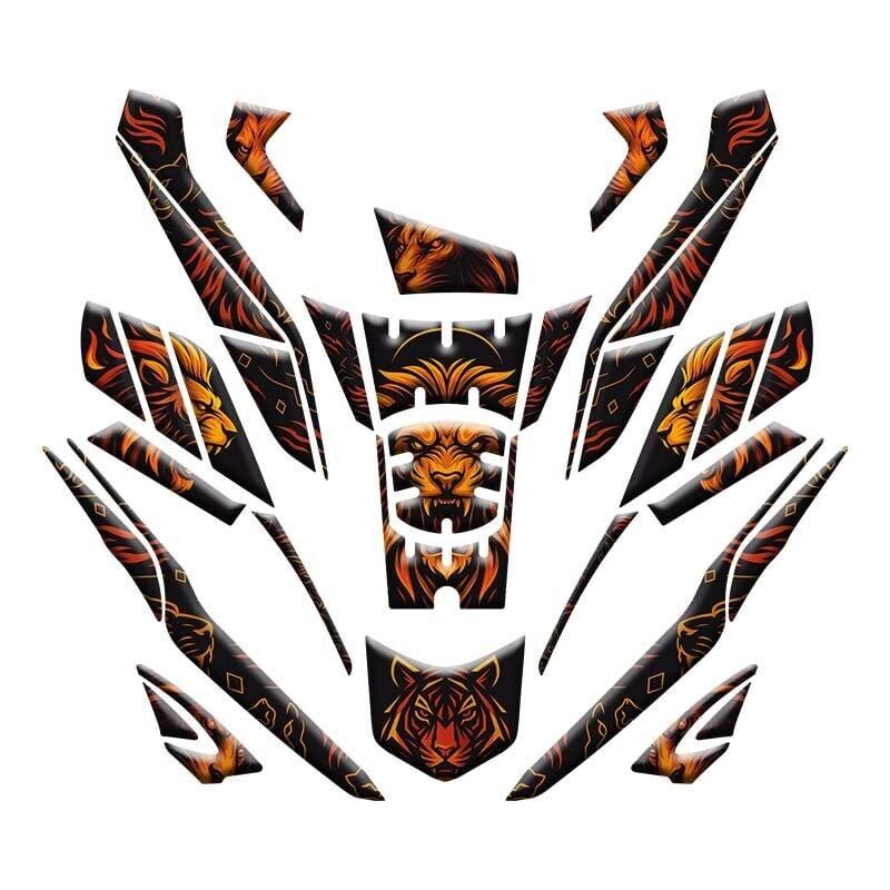 HONDA PCX 2025 UYUMLU TANK PAD SET 009