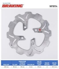 Honda MSX 125 HONDA MSX 125 DALGALI ÖN FREN DİSKİ