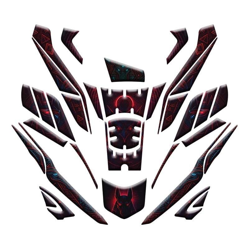 HONDA PCX 2025 UYUMLU TANK PAD SET 011