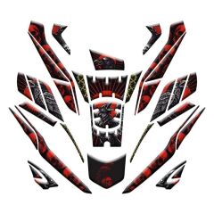 HONDA PCX 2025 UYUMLU TANK PAD SET 012