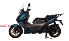 REGAL RAPTOR Xsuv 250 Ön Çamurluk Mat Mavi