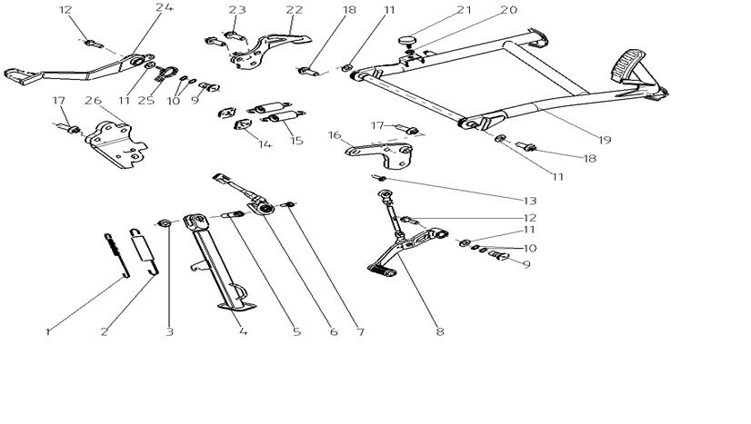 VOGE 900DSX YAN SEHPA MÜŞÜRÜ