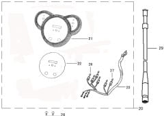 YUKİ LEGEND 80cc KM SAATİ