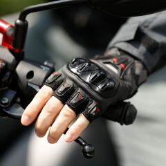 ONES AGAIN MG07D Parmaksız Siyah Eldiven