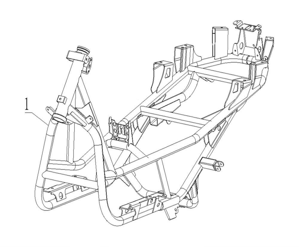 REGAL RAPTOR Max 125 Şase Komple