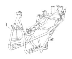 REGAL RAPTOR Max 125 Şase Komple