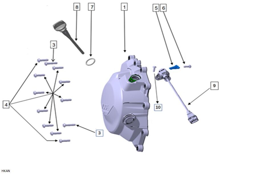VOGE 900DSX YAĞ ÇUBUĞU