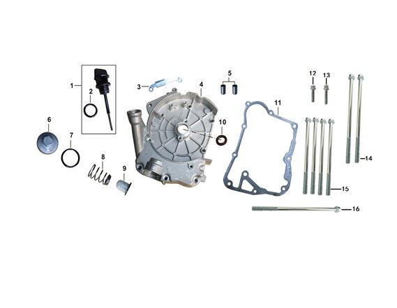 STATÖR KAPAK CONTASI ( RİSOTTO 125 )