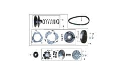 ÖN VARYATÖR SET ( RİSOTTO 125 )