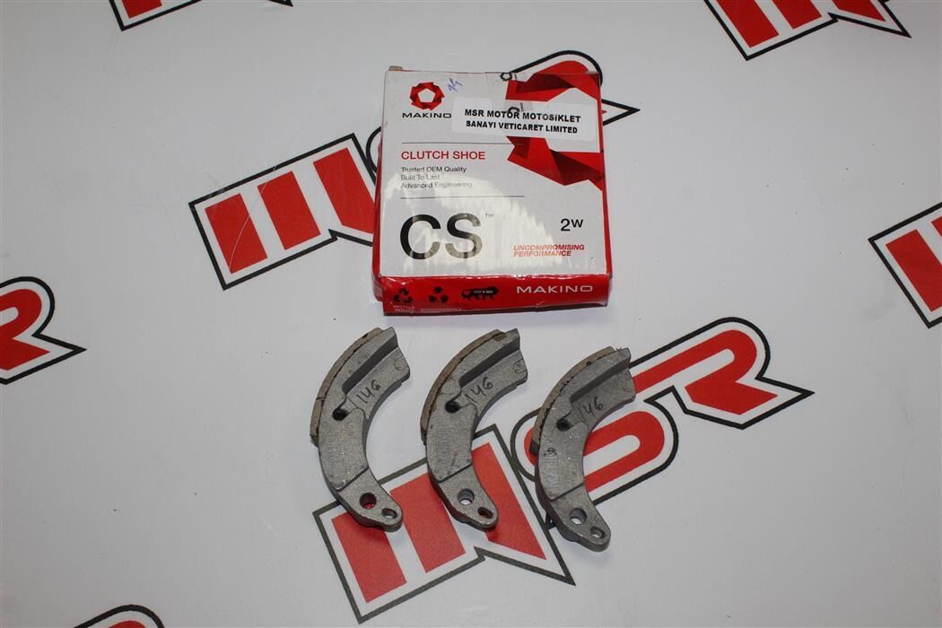 TVS WEGO 110 -JUPİTER 110 - ZEST 110 -  3 LÜ DEBRİYAJ BALATA MAKİNO