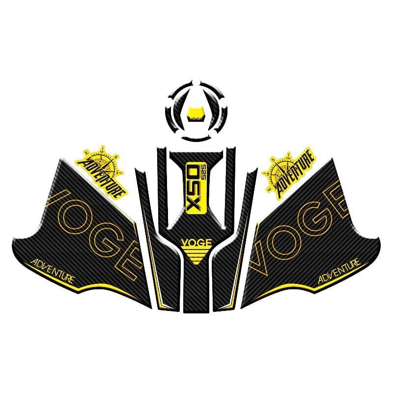 VOGE DSX 525 2022 - 2025 UYUMLU TANK PAD SET 001