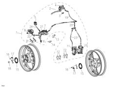 YUKİ GP-1 TARO 250R ARKA FREN BALATASI