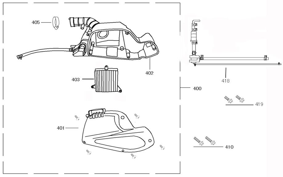YUKİ LEGEND HAVA FİLTRESİ KOMPLE