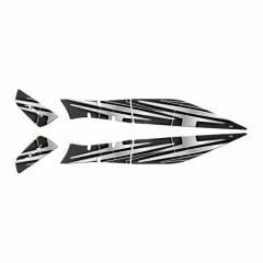 YAMAHA XMAX 2018 - 2022 UYUMLU YAN AYAK PAD 007