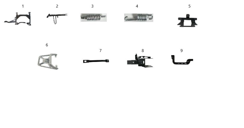 YUKİ ACTİVE 125 YAN SEHPA YAYI