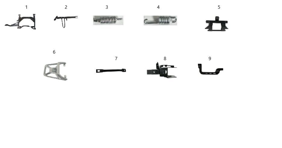 YUKİ ACTİVE 50 MOTOR ASKI DEMİRİ