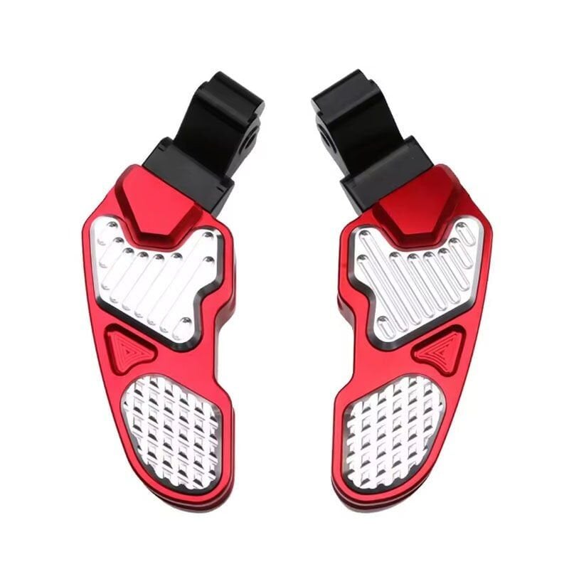 HONDA PCX UYUMLU DEKORATİF ARKA YOLCU BASAMAĞI KIRMIZI