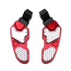 HONDA PCX UYUMLU DEKORATİF ARKA YOLCU BASAMAĞI KIRMIZI