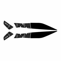 YAMAHA XMAX 2018 - 2022 UYUMLU YAN AYAK PAD 012