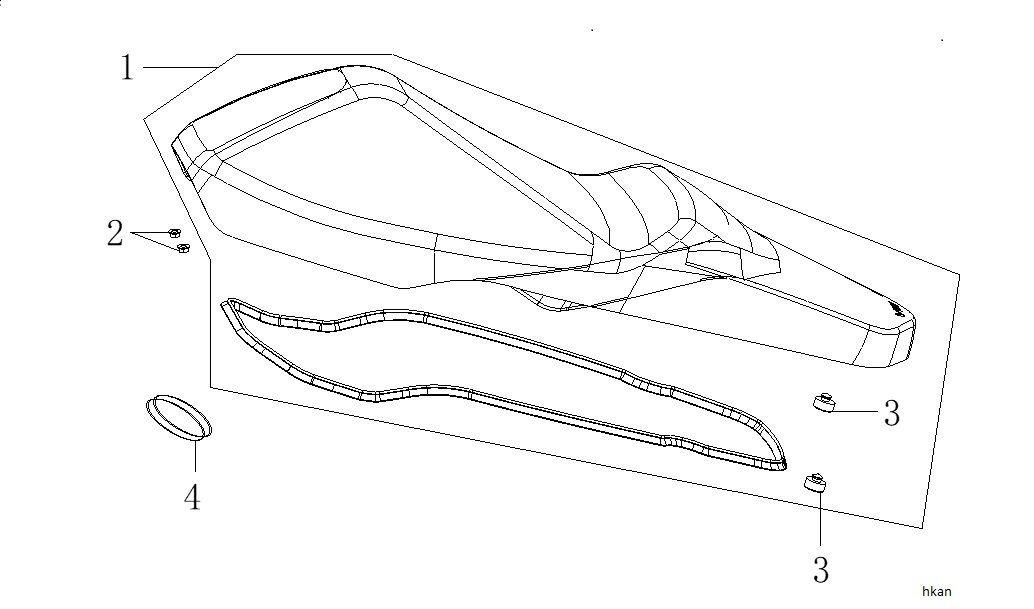 VOGE SR1 ADV ARKA BAGAJ SAÇAKLI PANELİ
