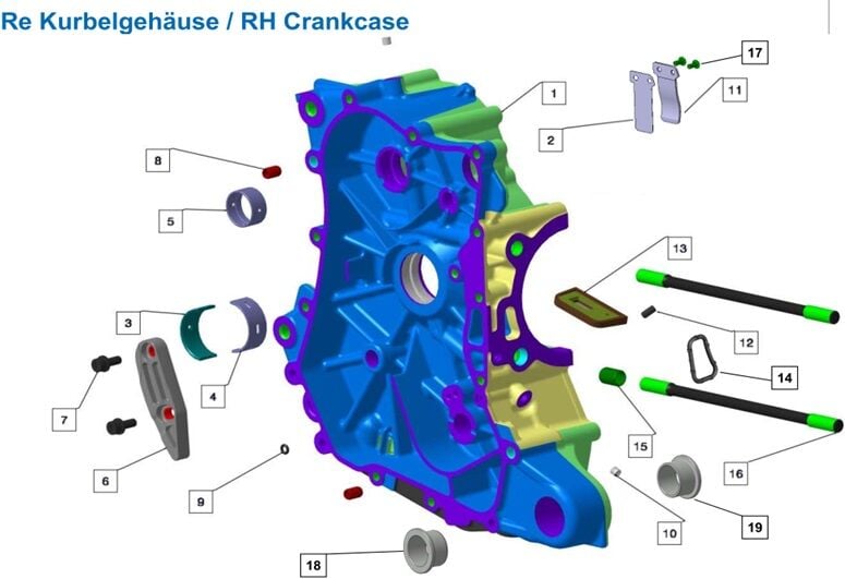 VOGE SR4 MAXİ 350 BLOK BRAKET