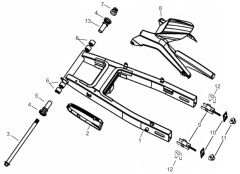 YUKİ GP-1 TARO 250R ZİNCİR GERGİ 1