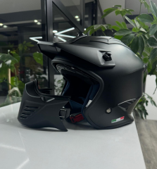 SWAY SW 726X TOKYO Matt Black Moduler Kask