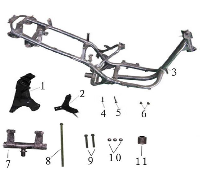 YUKİ MAGİC EGZOZ BAĞLANTI DEMİRİ