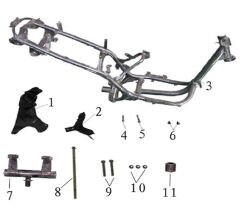 YUKİ MAGİC EGZOZ BAĞLANTI DEMİRİ