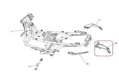 REGAL RAPTOR Xsuv 250 Arka Çamurluk Demiri