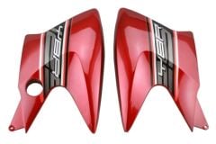 YAMAHA YBR-K DEPO YAN KAPAK SAG-SOL KIRMIZI